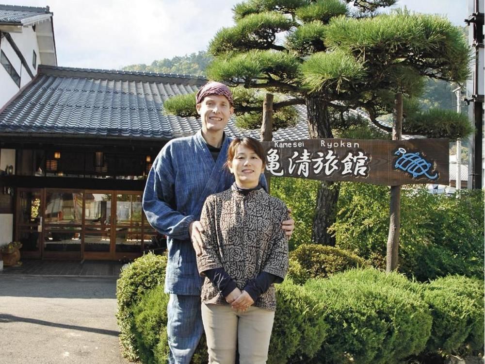 Chikuma Kamesei Ryokan מראה חיצוני תמונה